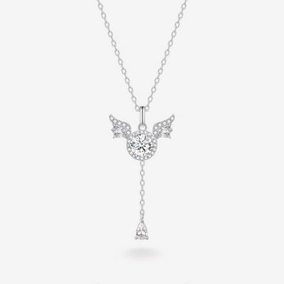 Collana con design ali d'angelo