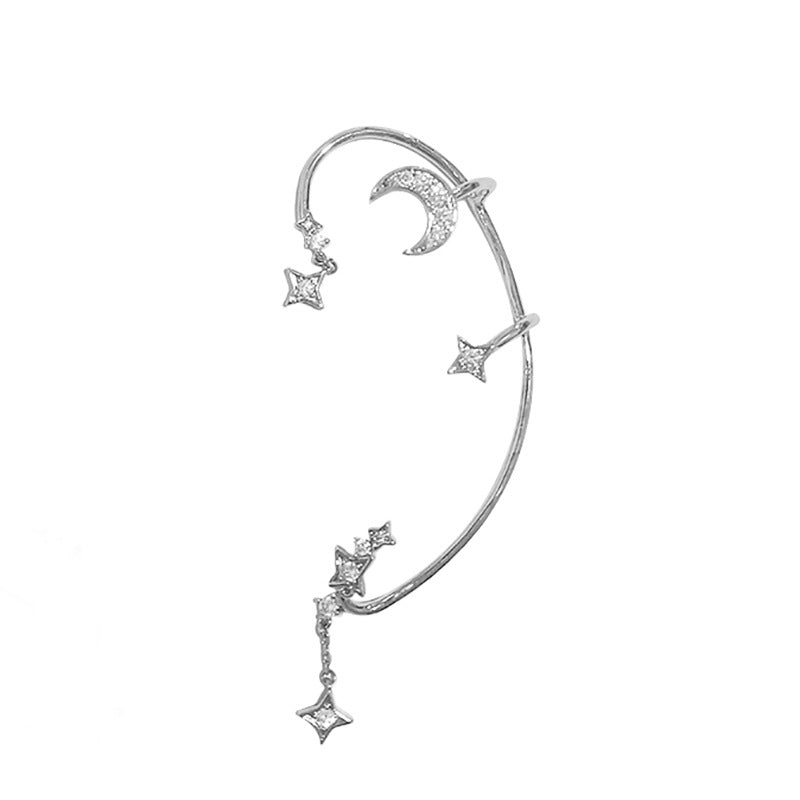 Orecchini Moonstar (No Piercing)