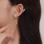 Orecchini a farfalla con vista