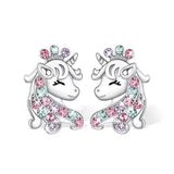 Orecchino basato sul tema dell'unicorno